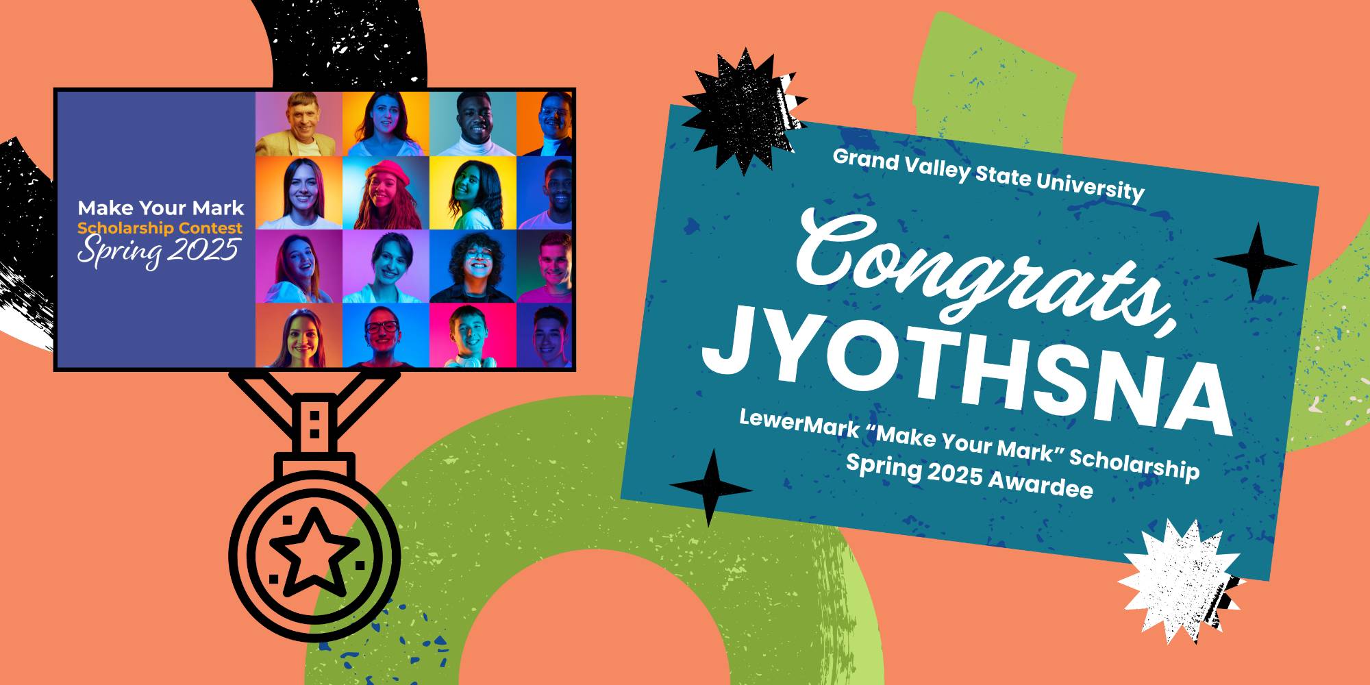 GVSU LewerMark Scholarship Winner Congrats